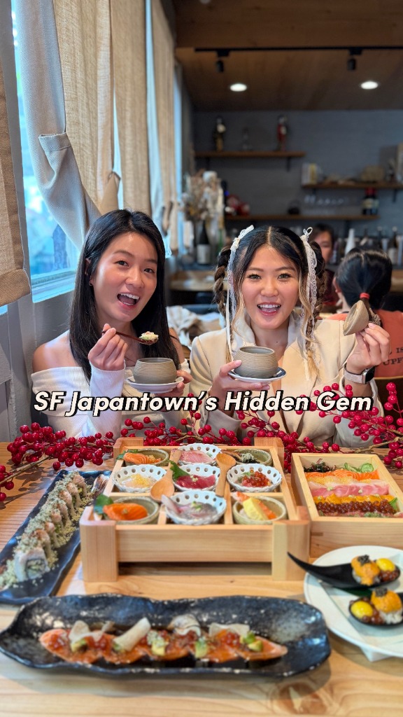 SF Japantown's Hidden Gem sushi dining